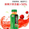 津农精品华旗经典1992山楂果茶果肉饮料（未加蔗糖）400ml*12 商品缩略图1