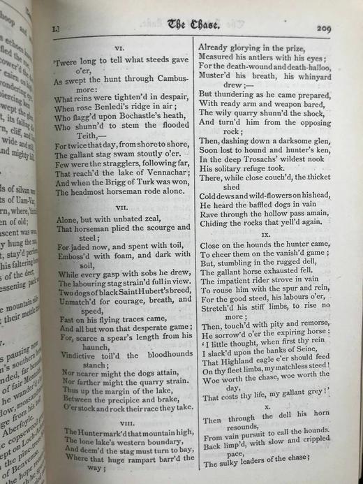 1904年 司各特诗集 1幅肖像插图 全真皮精装32开 商品图8