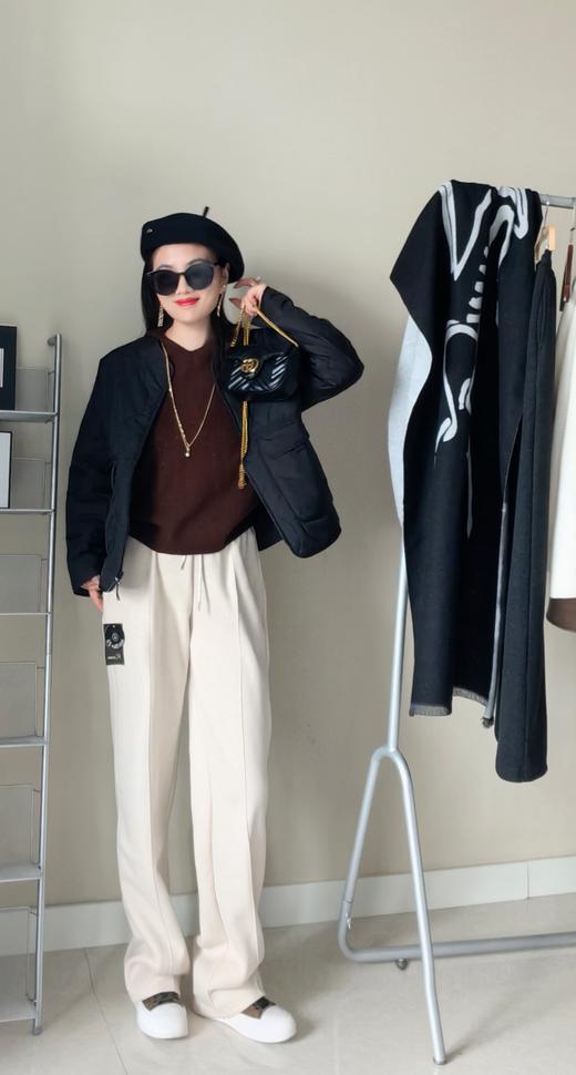 蕉家同款2.0气绒超轻葫芦纹显瘦棉服 商品图4