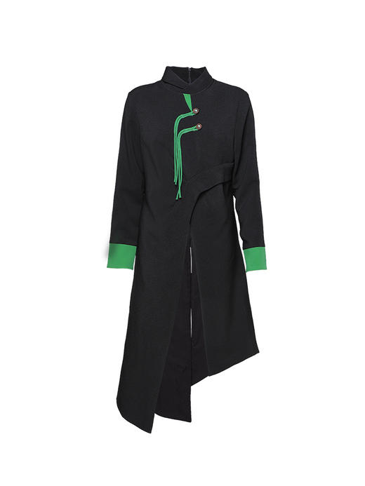 斜月青林不规则套头上衣 | 新中式设计 | 现货加急发 商品图5