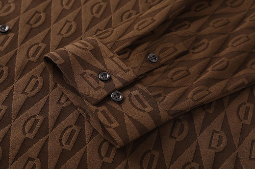 【新款DG】大依优型大码长袖衬衫男宽松加肥加大码男士休闲商务衬衣上衣胖子 商品图5