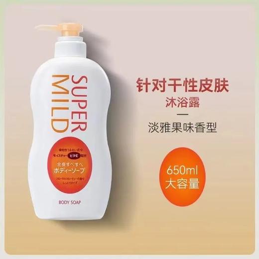资生堂惠润沐浴露650ml淡雅果味香型(效期2026年10月)仅1瓶 商品图0