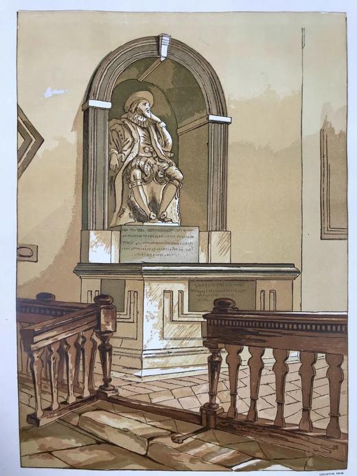 约19世纪后期 英国旧影：皇室/教会/市政/贵族及大众风俗博物览（全2卷） 近千幅版画插图（约40幅套色版画） 漆布精装8开 商品图11