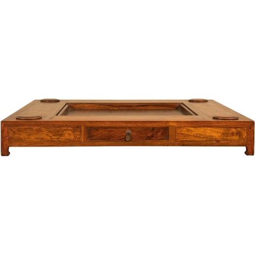 二十世纪 黄花梨马蹄腿四面平棋盘 商品图5