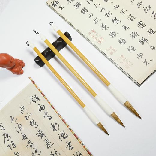 竹清 羊兼毫 狼毫毛笔，书法创作， 初学者必备 商品图5