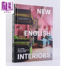 预售 【中商原版】New English Interiors: At Home with Todays Creatives 进口艺术 新英伦室内设计：与当代创意者同在