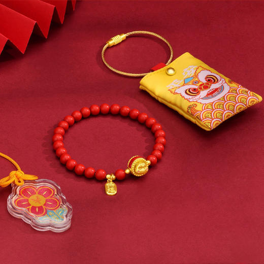发财蛇贺岁红包套装  含纯金纯银朱砂 商品图8
