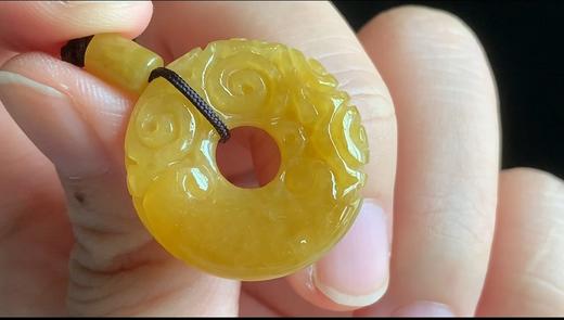 黄翡平安扣 商品图0