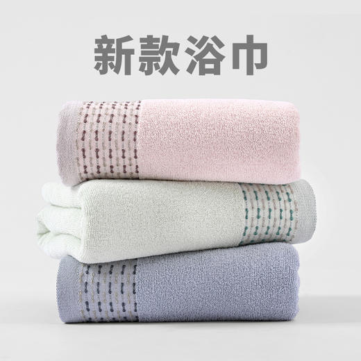 工厂直销浴巾 纯棉加大加厚成人款家用酒店浴巾全棉 民宿浴巾 商品图2