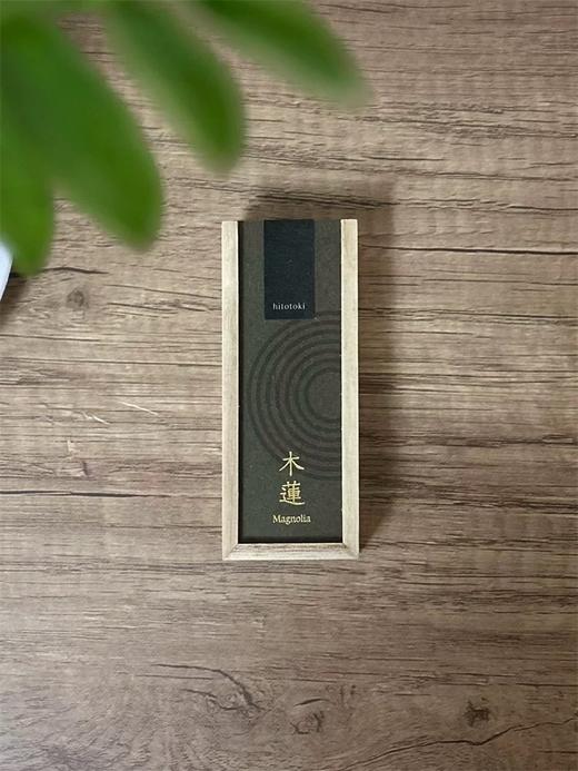 日本京都香彩堂灯刻系列线香白檀木莲沉香 商品图3