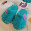 【被窝里的温度“脚丫暖宝宝”】冬日软萌可爱棉拖鞋，珊瑚绒内里舒适，同色包边工艺，保暖毛绒情侣ins棉拖鞋冬天卡通居家 商品缩略图3