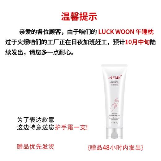 luckwoon午睡枕头 商品图1