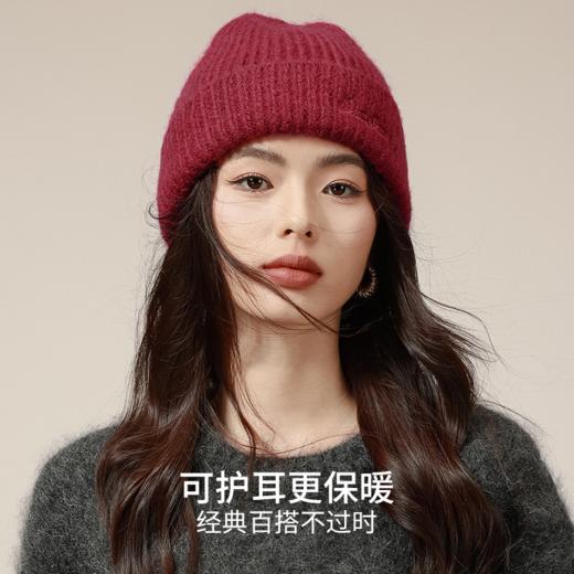 【春节不打烊】CMS颗里 雪雾保暖针织帽 商品图5