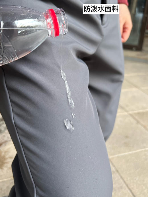 巨推荐--24秋冬轻户外鸟/软壳防泼水抓绒休闲男裤 商品图13