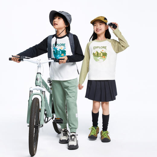 男女童记忆棉弹弹T新款安奈儿童装小程序专享EM431558 商品图3