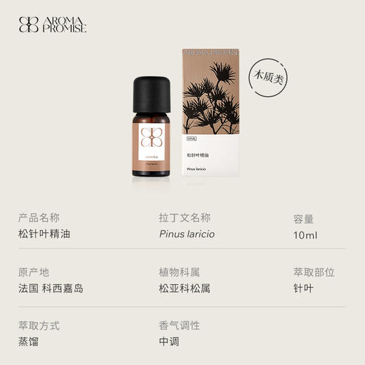 Aroma Promise松松部落套组（大西洋雪松精油10ml+松针叶精油10ml+木纹香薰机） 商品图5