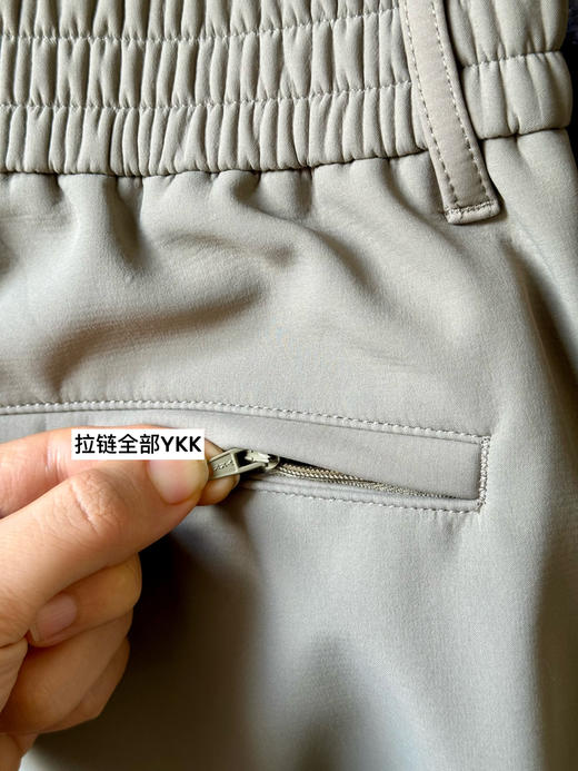 巨推荐--24秋冬轻户外鸟/软壳防泼水抓绒休闲男裤 商品图3