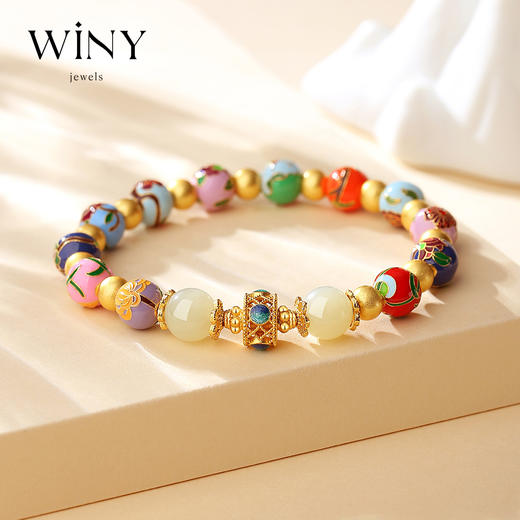 Winy925纯银满园春色手链送女友闺蜜节日生日礼物 商品图0