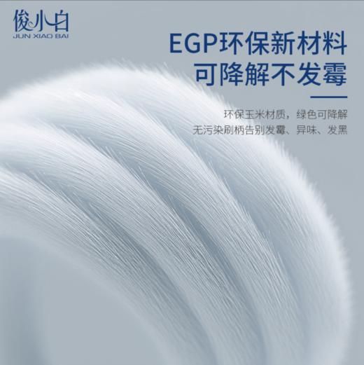 俊小白包裹式超宽牙刷 商品图3