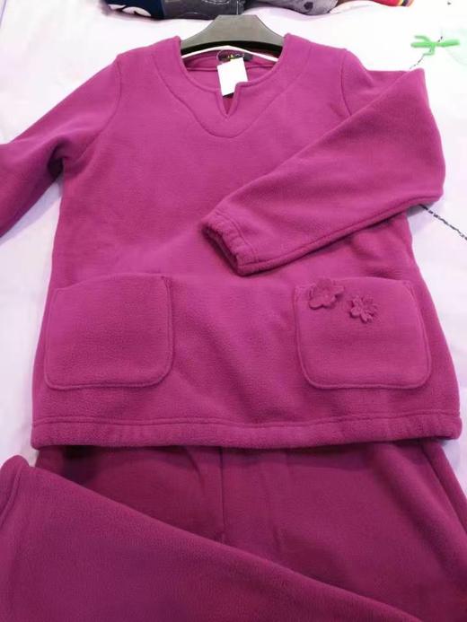 优品家居-一广摇粒绒家居服 商品图2