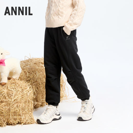 女童保暖舒弹棉裤冬季新款安奈儿童装实体店同款AG446816 商品图1