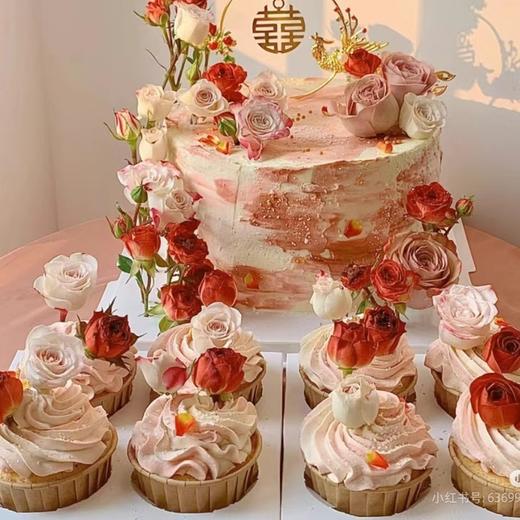 T【金玉良缘】婚庆蛋糕 商品图2