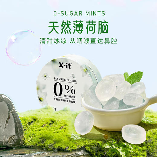 瑞吉X-it无糖润喉糖45g（多口味） 商品图3