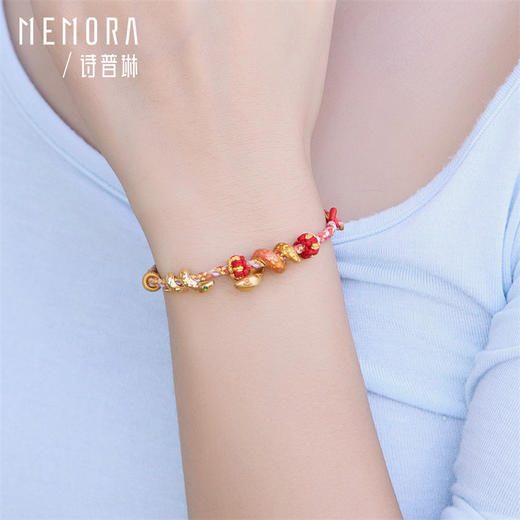 卷卷蛇-小版 金蛇腾飞 足金蛇转运珠国潮中国风黄金生肖蛇宝宝礼物MEMORA诗普琳HP8244 商品图2