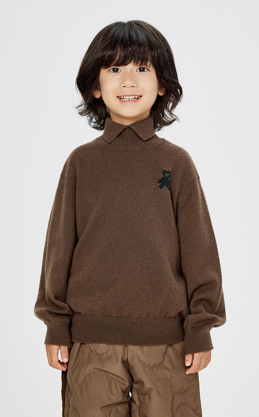 jnby  24年冬款  长袖套头羊绒衫   1OA313240 商品图7