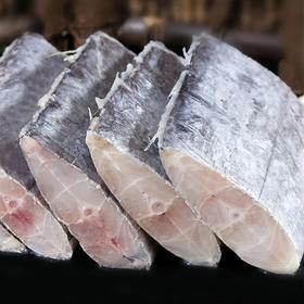 鲜切带鱼段 薄冰锁鲜 肉质紧实鲜美 500g/袋【带鱼捕捞表面和网摩擦，白色鳞片会脱落，会露出鱼肉本身黄色】