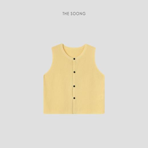 THESOONG"从容随性"山羊戎180克12针肤感螺纹圆领上衣HZMY5195 商品图2