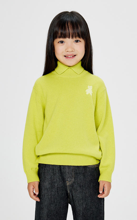 jnby  24年冬款  长袖套头羊绒衫   1OA313240 商品图5