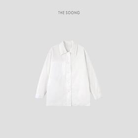 THESOONG"轻盈而至"90鸭绒保暖舒适廓形衬衫式羽绒服HWYRF5860