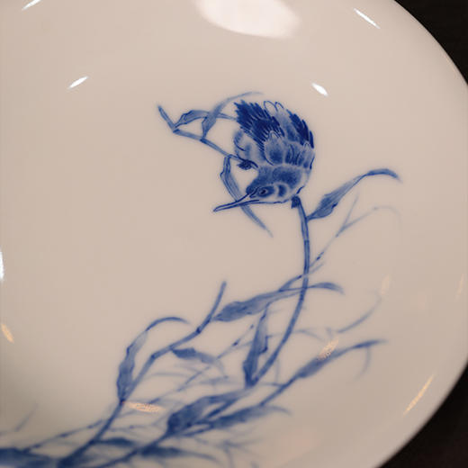 正春堂青花单翠壶承 商品图1