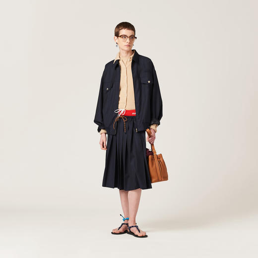 现货 THS 10.21-限时 缪家 情侣款 贴布logo工装元素 垂坠有筋骨拉链外套 QF080 商品图6