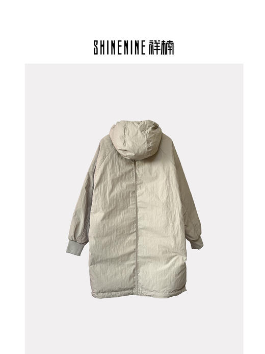 343074310长款带帽羽绒服 商品图1