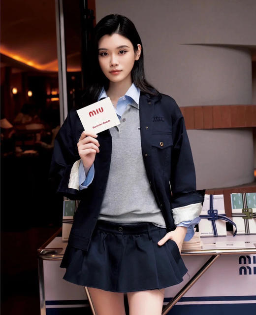 现货 THS 10.21-限时 缪家 情侣款 贴布logo工装元素 垂坠有筋骨拉链外套 QF080 商品图0