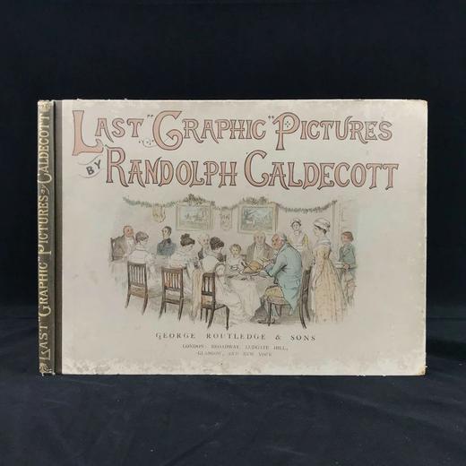 38*27.5cm！1888年 蓝道夫·凯迪克《最后的图像》 71页彩色插图 精装8开 商品图0