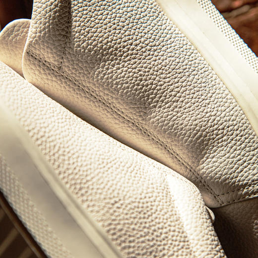 可选加绒 德赛 【一脚蹬免系带】德赛春季新款头层牛皮低帮百搭休闲鞋  DS30155 商品图3