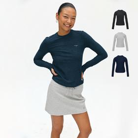 oneup运动弹力修身长袖