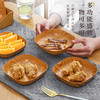 「木纹系列套装」木纹吐骨碟餐桌骨碟水果盘居家日用零食瓜子糖果点心盘下午茶托盘餐饮用具 商品缩略图0