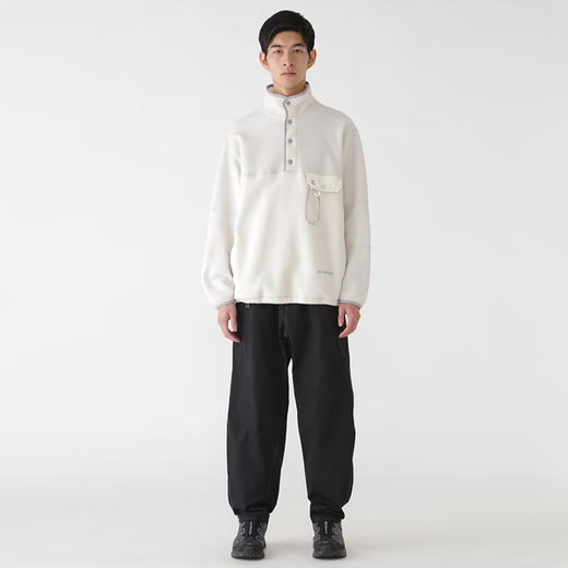 and wander wool fleece pullover 羊毛抓绒轻量保暖套头夹克 商品图1