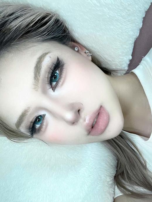 hancon 日抛美瞳 （10片装）  蓝眼泪 直径14.2mm着色13.8mm 商品图5