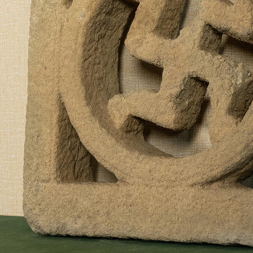 明 石雕万字纹围栏 商品图3
