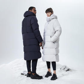 X-BIONIC 巡回者长款羽绒服 中性款保暖轻便拒水鹅绒服21981/22513A