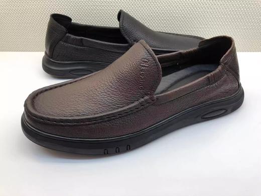 豪行商务休闲真皮软底舒适男单鞋12174903 商品图2