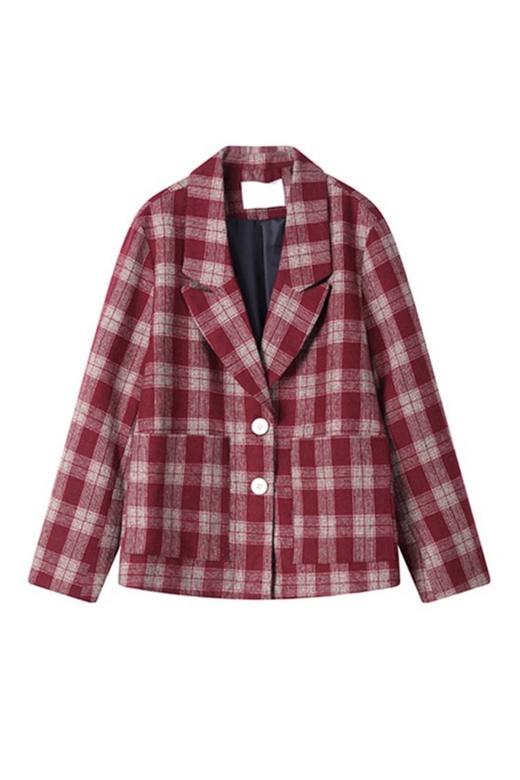 amadella 红色格纹套装 10343 商品图3