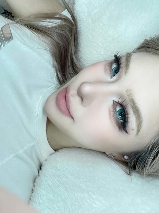 hancon 日抛美瞳 （10片装）  蓝眼泪 直径14.2mm着色13.8mm 商品图4