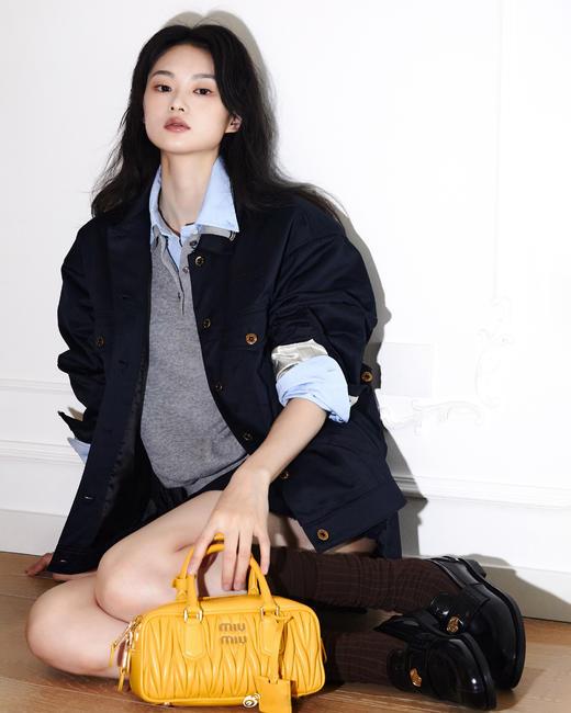 现货 THS 10.21-限时 缪家 情侣款 贴布logo工装元素 垂坠有筋骨拉链外套 QF080 商品图2