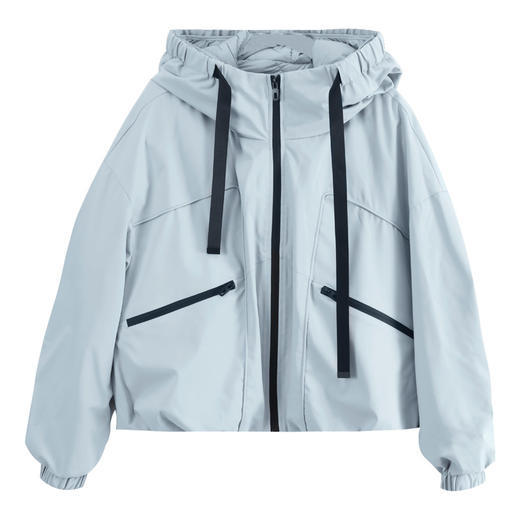 玳莎两件套派克服羽绒服女2024年新款冬季加厚保暖设计感连帽外套  ED41305 商品图4